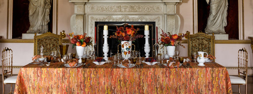 Summerill & Bishop Fan 'Marble' Tablescape