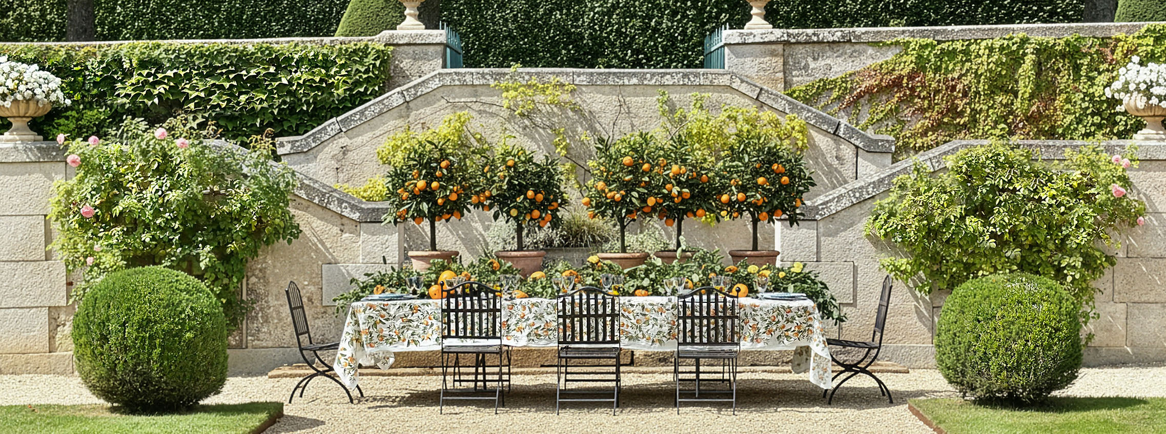 'L'Orangerie' Alfresco Tablescape