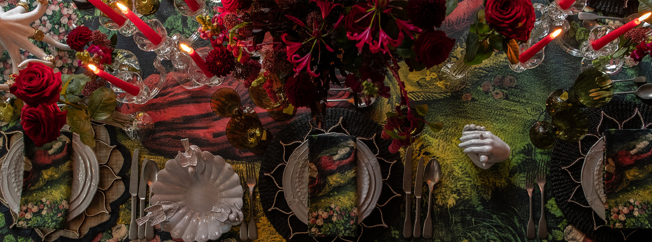 'Sleeping Beauty' Romantic Winter Tablescape