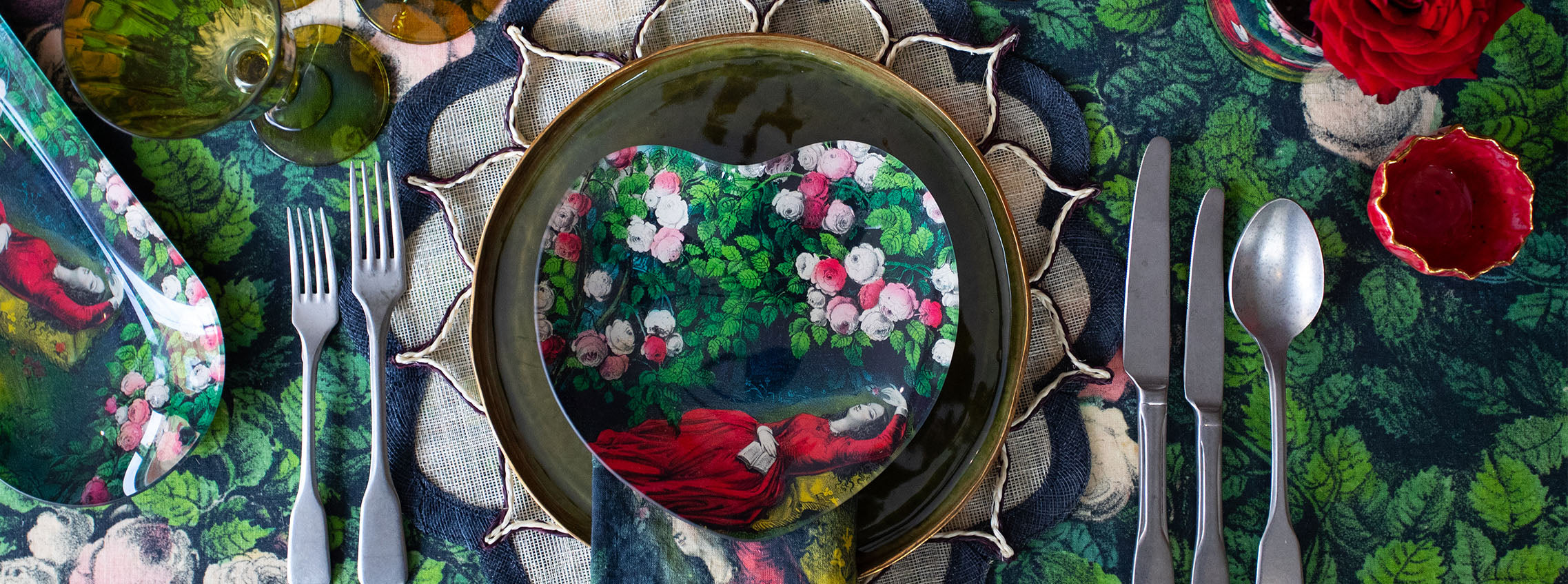 'Sleeping Beauty' Enchanted Garden Tablescape