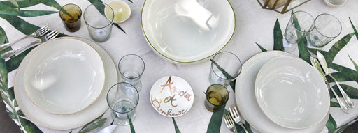 'Les Palmiers' Tablescape in Green