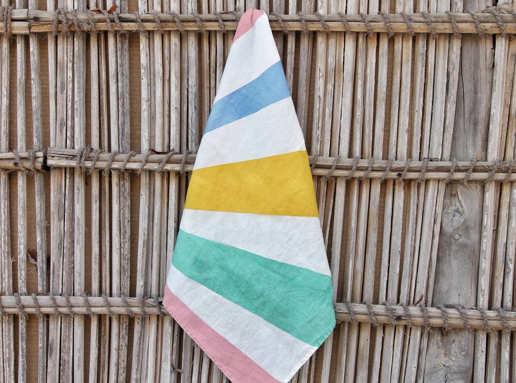 Le Cirque Linen Napkin in Multicolour, 50x50cm