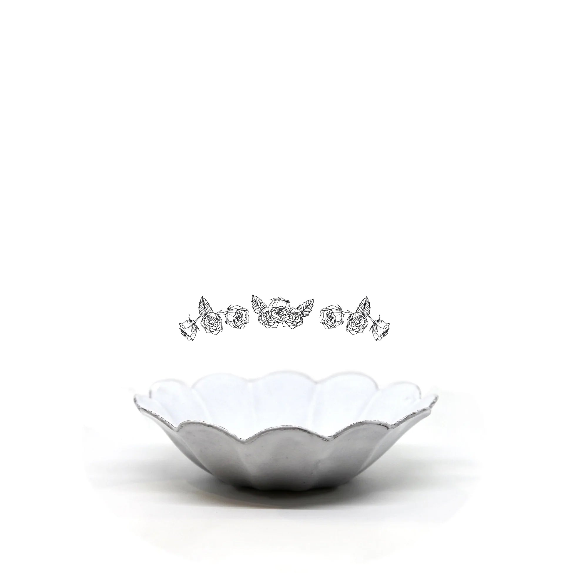Marguerite Small Fruit Bowl by Astier de Villatte, 15cm