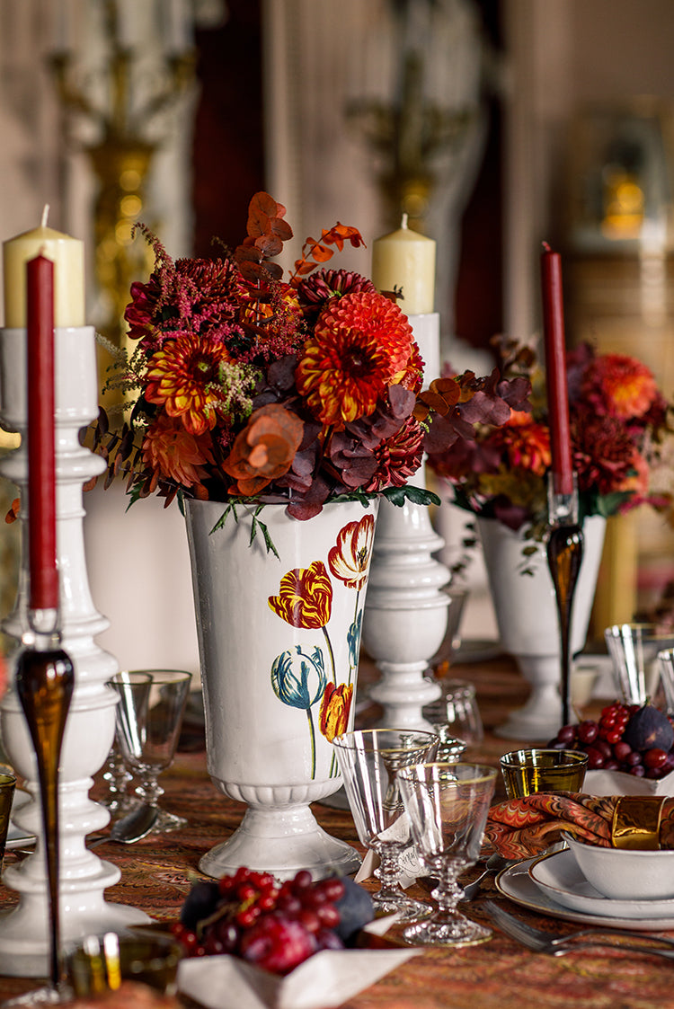 Tulip Vase by Astier de Villatte, 33cm