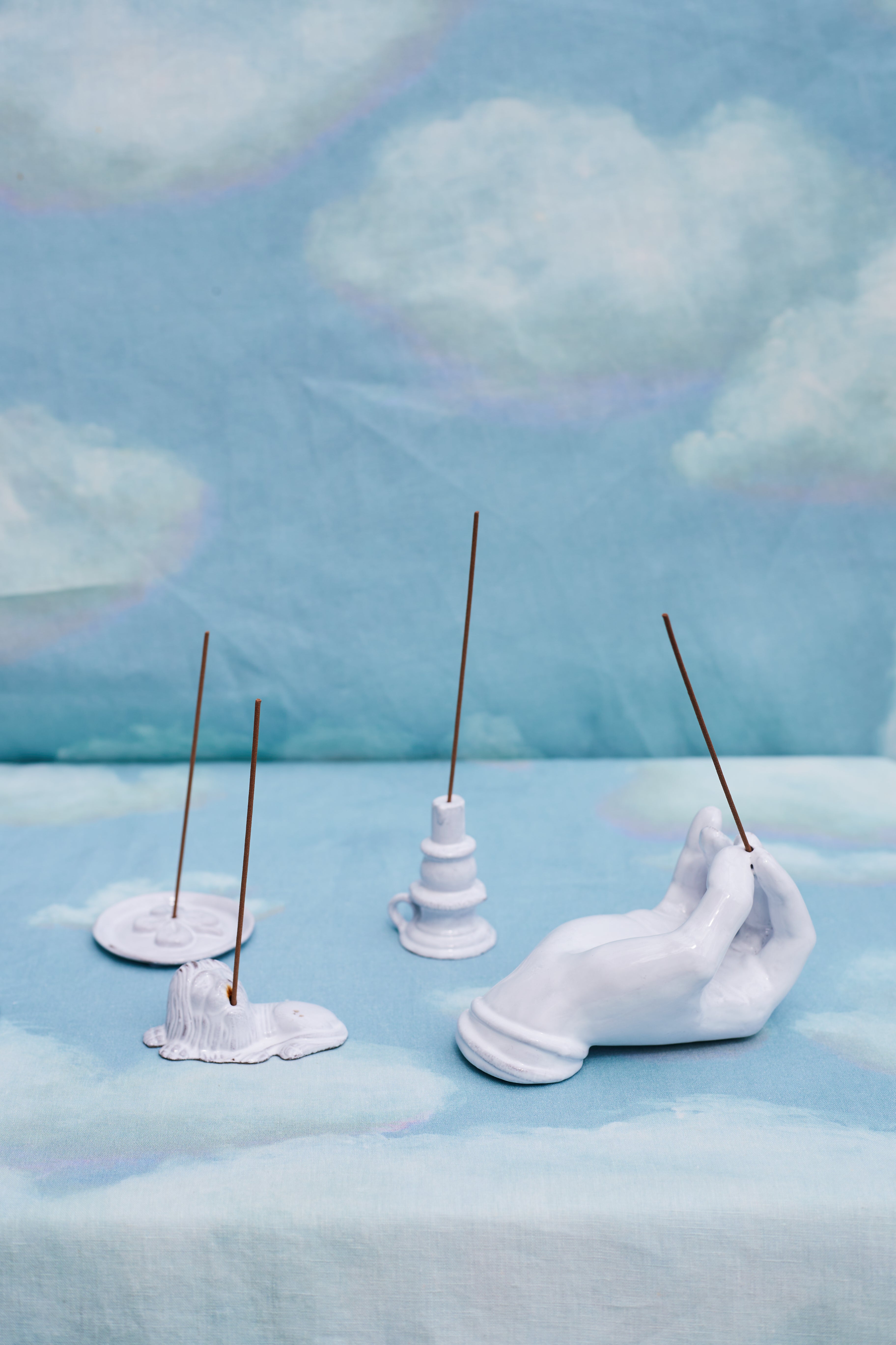 Lion Incense Burner by Astier de Villatte