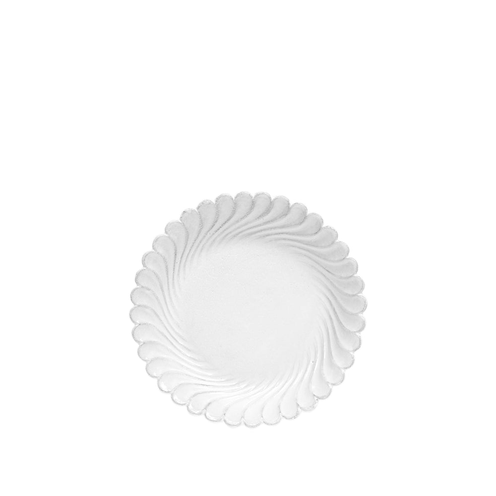 Peggy Scalloped Soup Plate by Astier de Villatte, 18.5cm