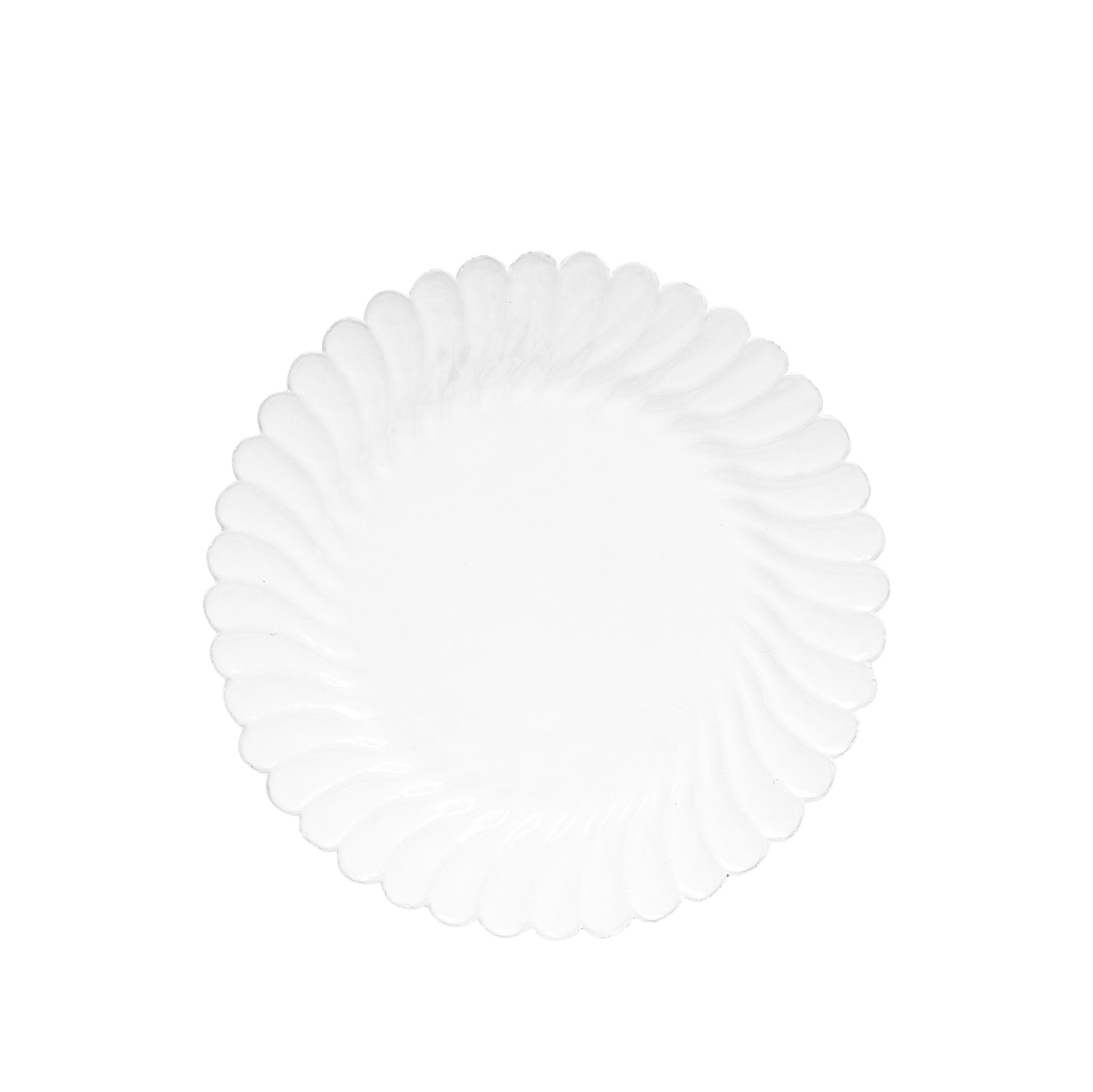 Peggy Scalloped Charger Plate by Astier de Villatte, 34cm