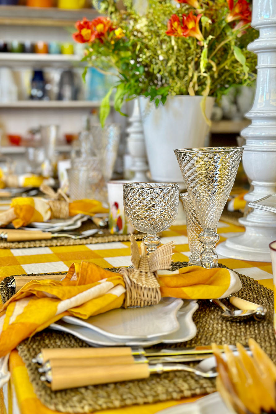 Abaca Woven Rectangular Placemat in Sage