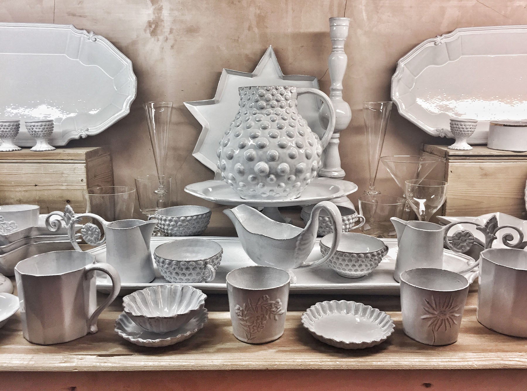 Adelaide Pitcher, Medium by Astier de Villatte, 17cm