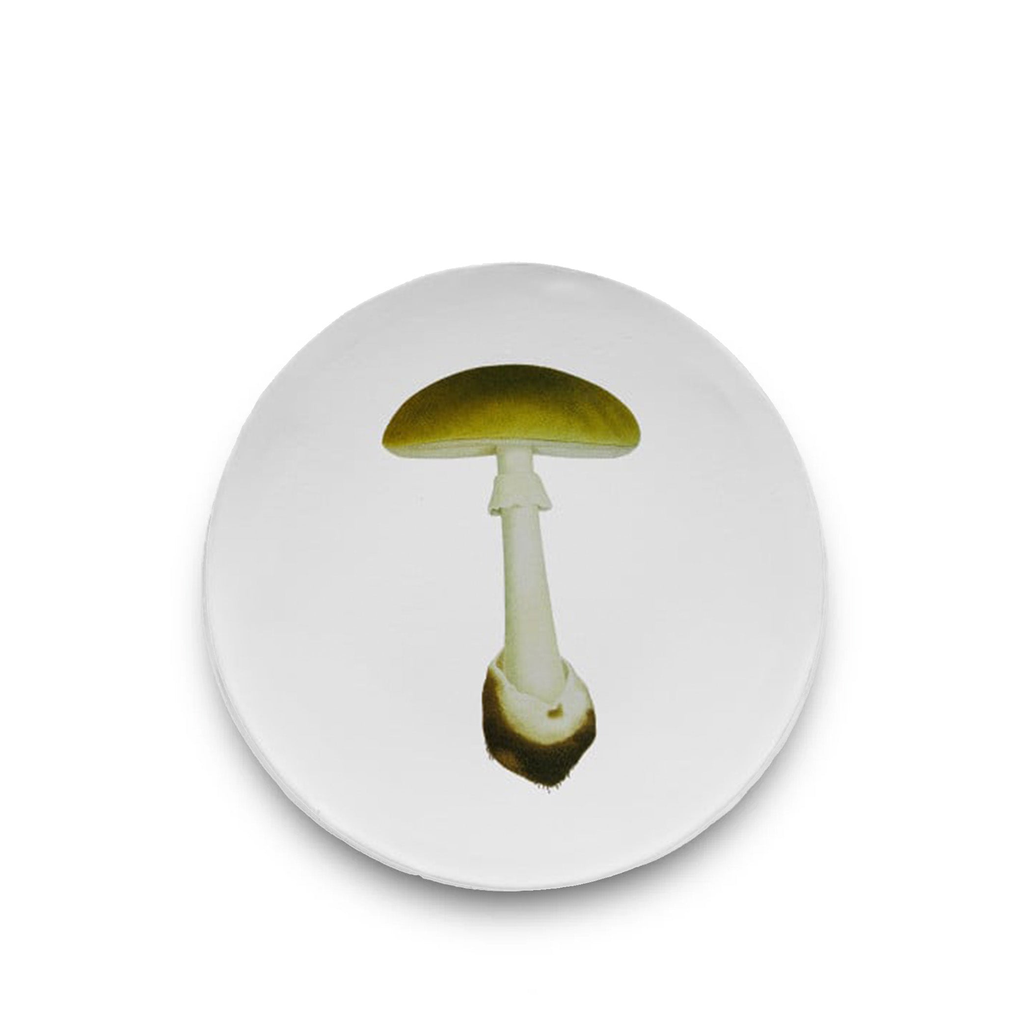 Agaric Bulbeux Mushroom Dinner Plate by Astier de Villatte,  26.5cm