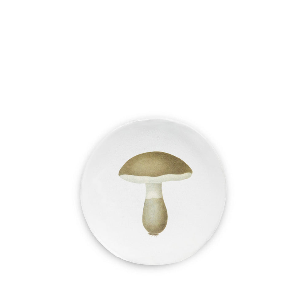 Bolet Azur Mushroom Dessert/Side Plate by Astier de Villatte, 19cm