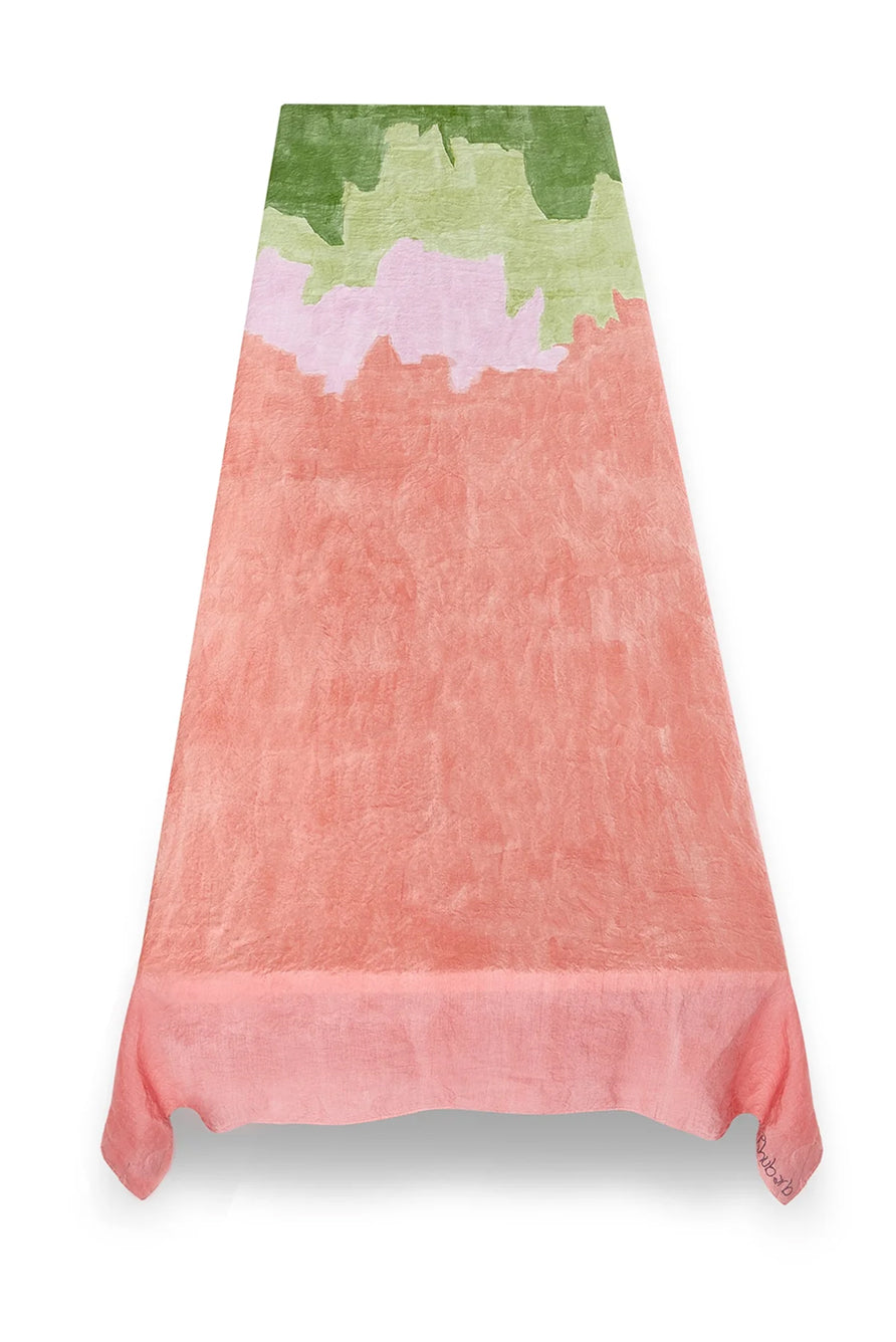 "Rhubarb" Summerill & Bishop x Skye Gyngell Linen Tablecloth