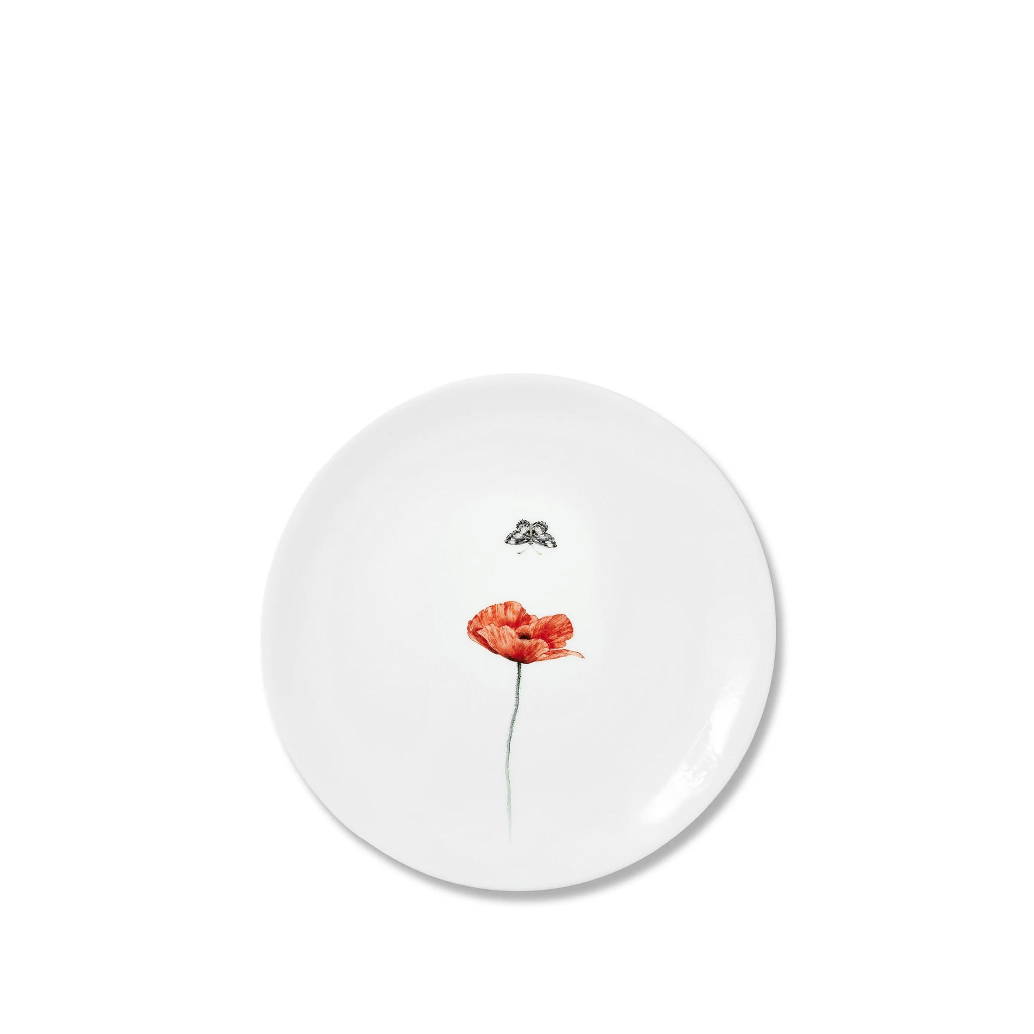 Bloom Poppy Dinner Plate, 25cm