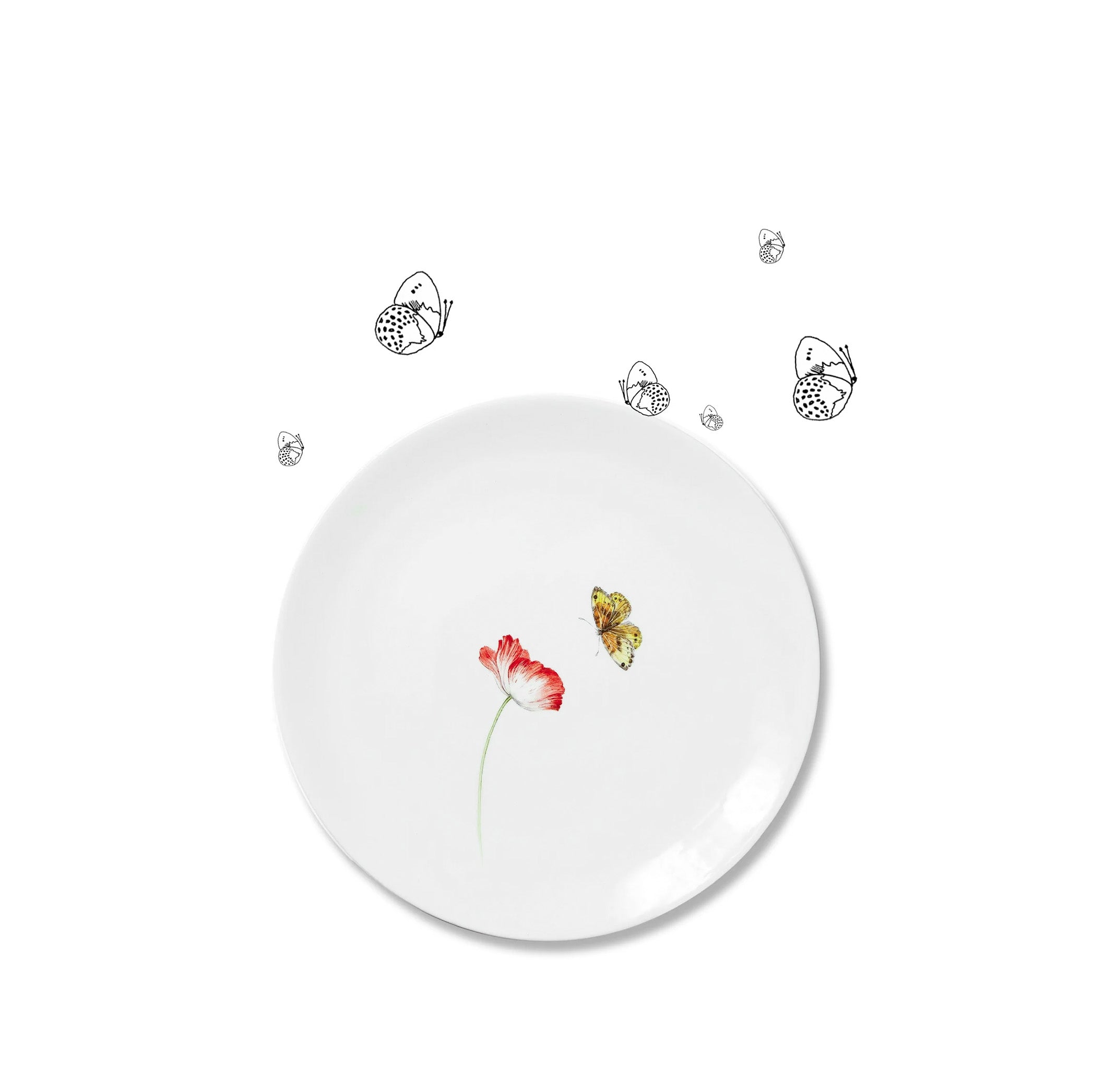 Bloom Tulipae Dinner Plate, 25cm