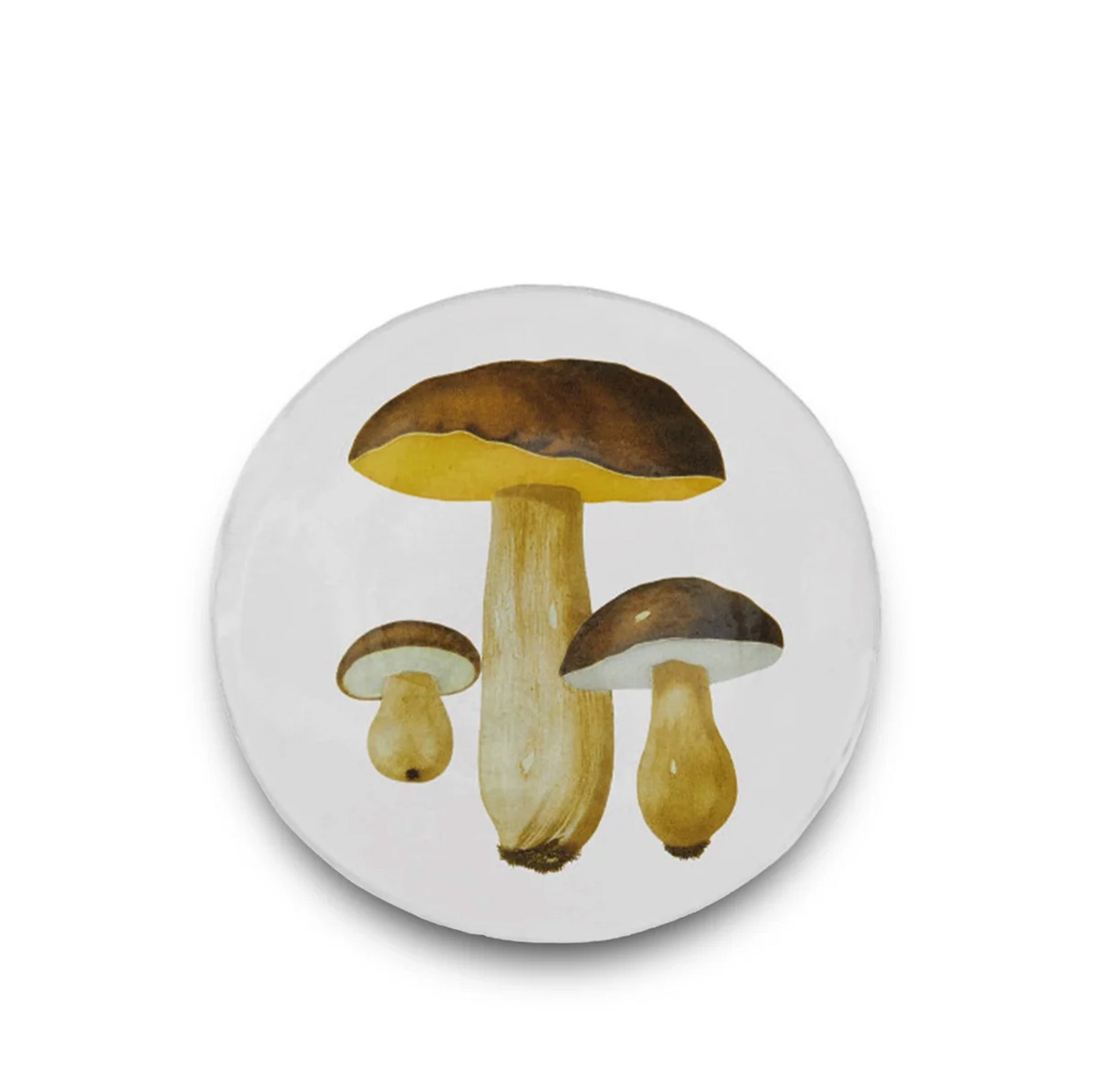 Bolet Comestible Mushroom Dinner Plate by Astier de Villatte, 26.5cm