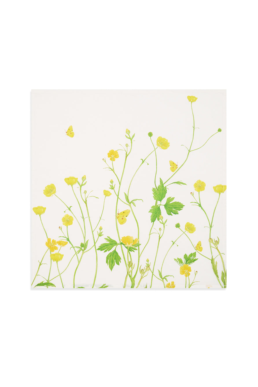 'Buttercup' Linen Napkin, 50x50cm