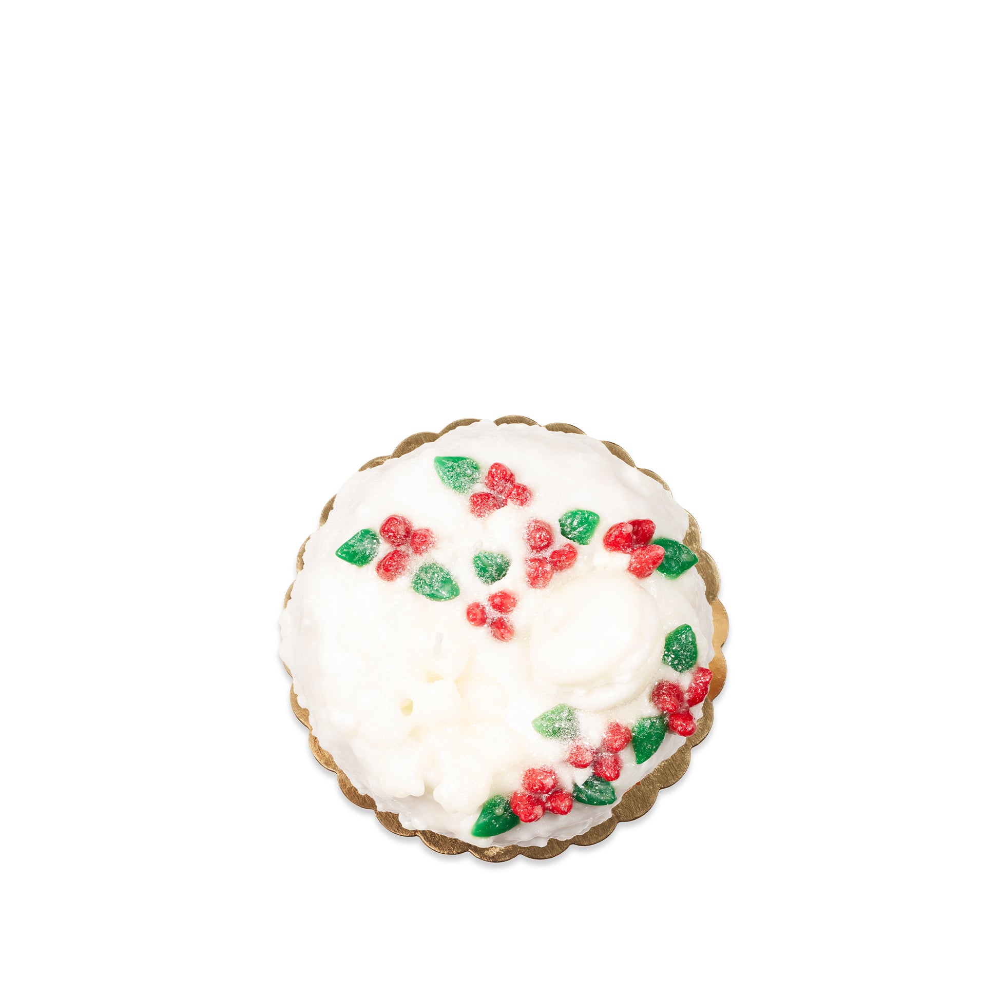 Candied Fruit Baba Cake Decorative Candle