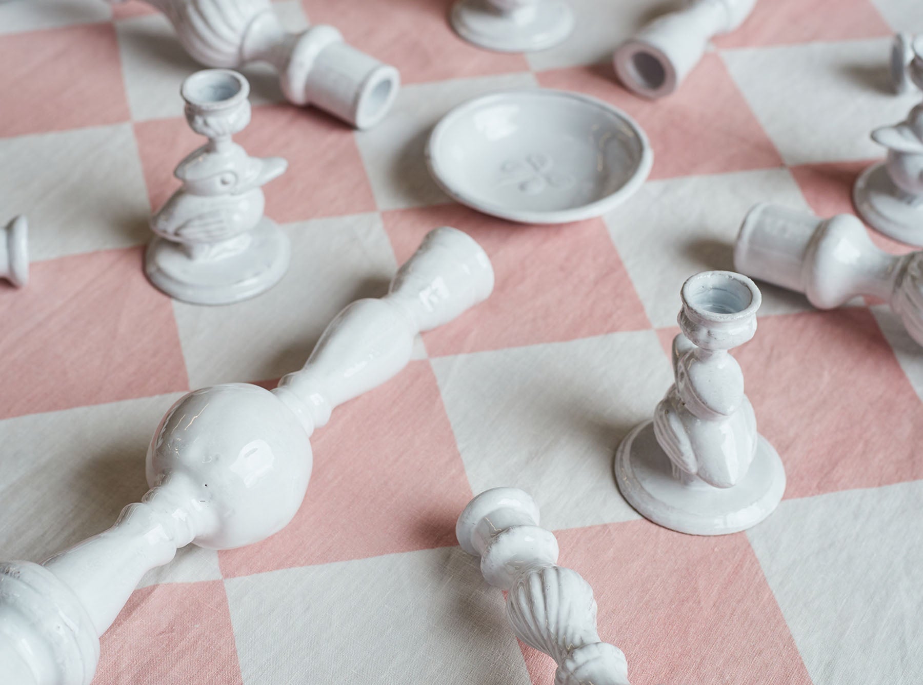 Chicken Vase by Astier de Villatte, 27.5cm