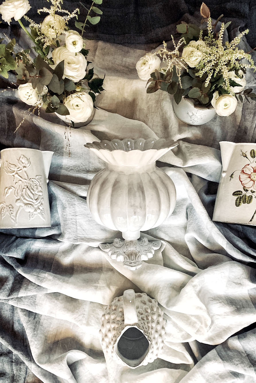 Citrouille Vase by Astier de Villatte, 29cm