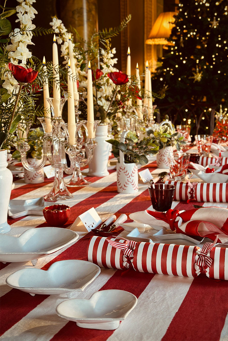 Coeur Side/Dessert Plate by Astier de Villatte, 18cm