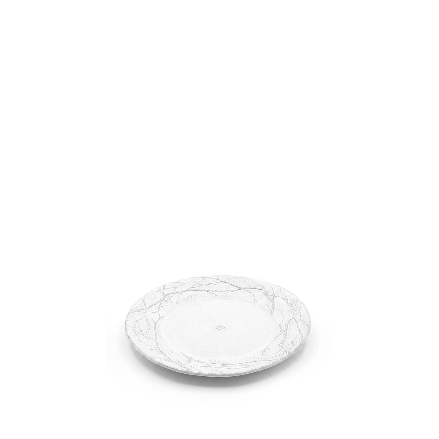 Eva Climbing Branches Dessert/Side Plate by Astier de Villatte, 21.5cm