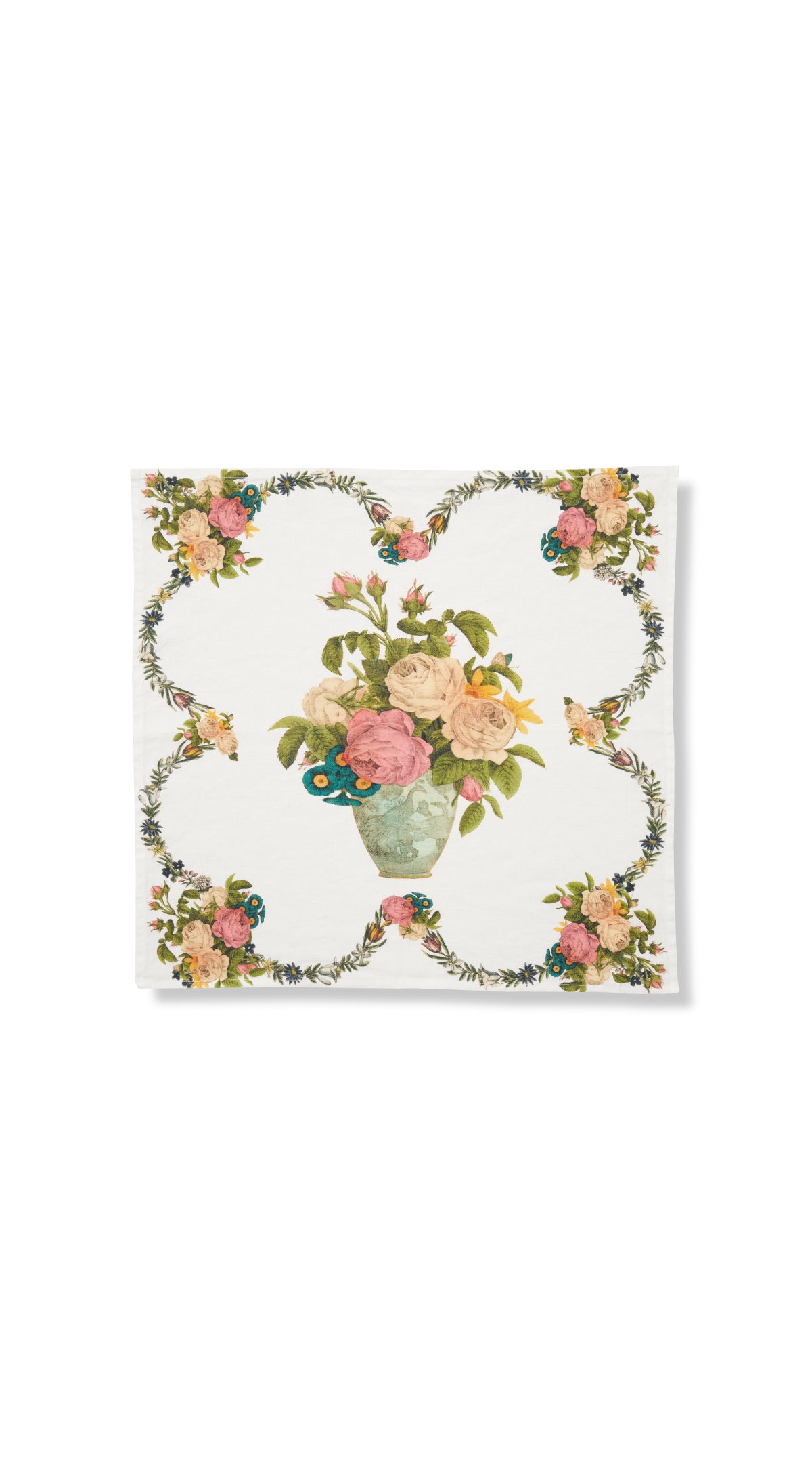 S&B x John Derian 'Feast' Linen Napkin, 50x50cm