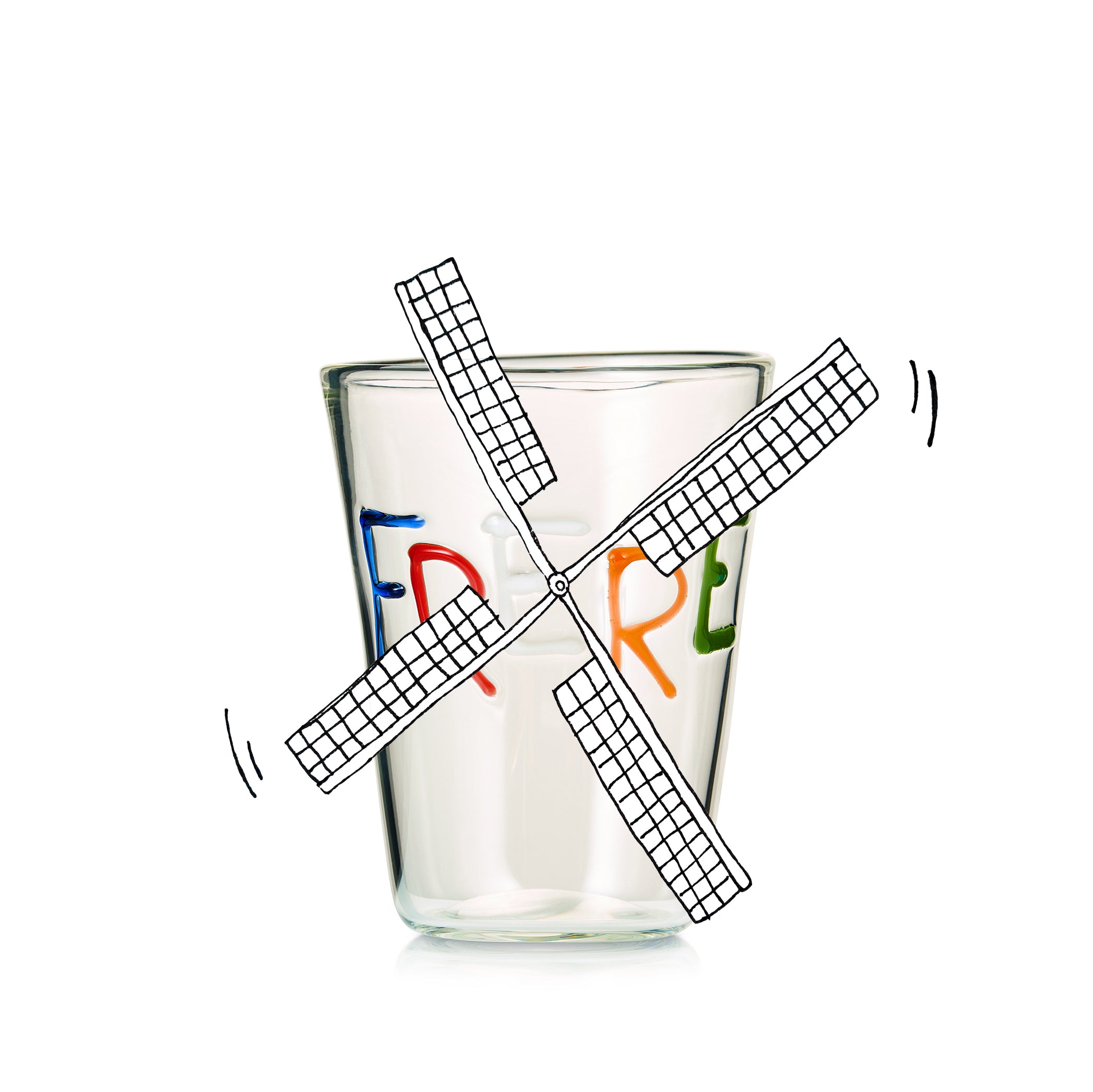 Handblown Glass Frere Tumbler