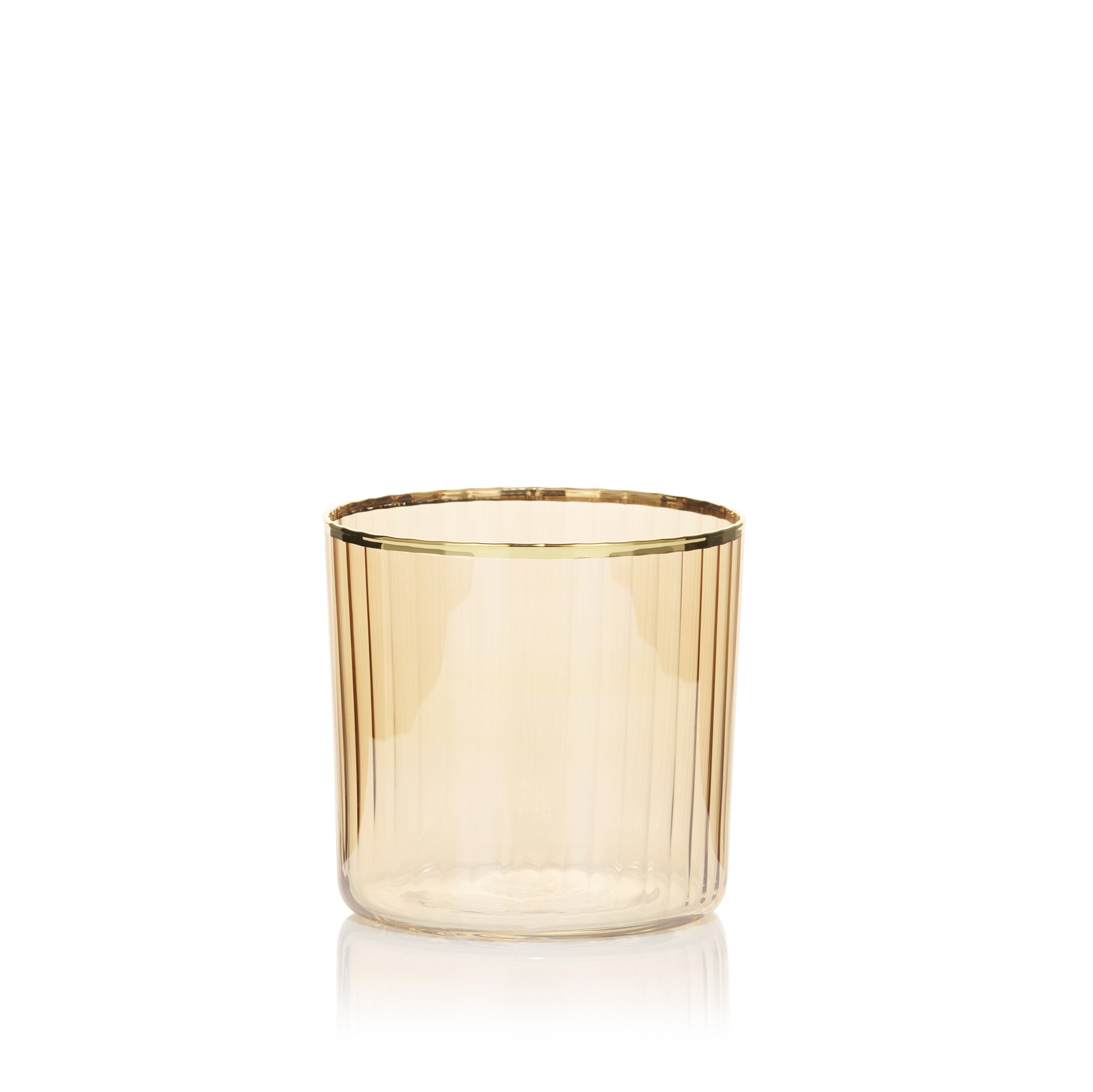 Italian Amber Short Tumbler, 38cl