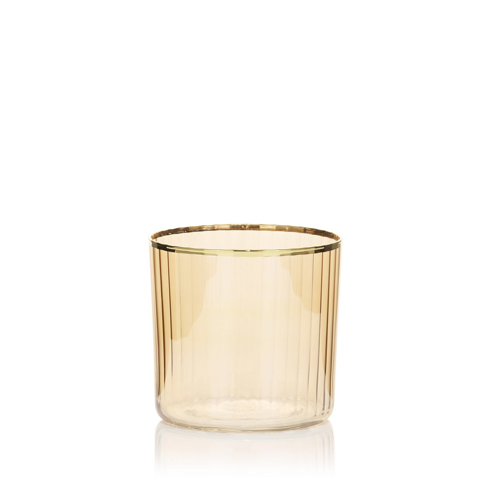 Italian Amber Short Tumbler, 38cl