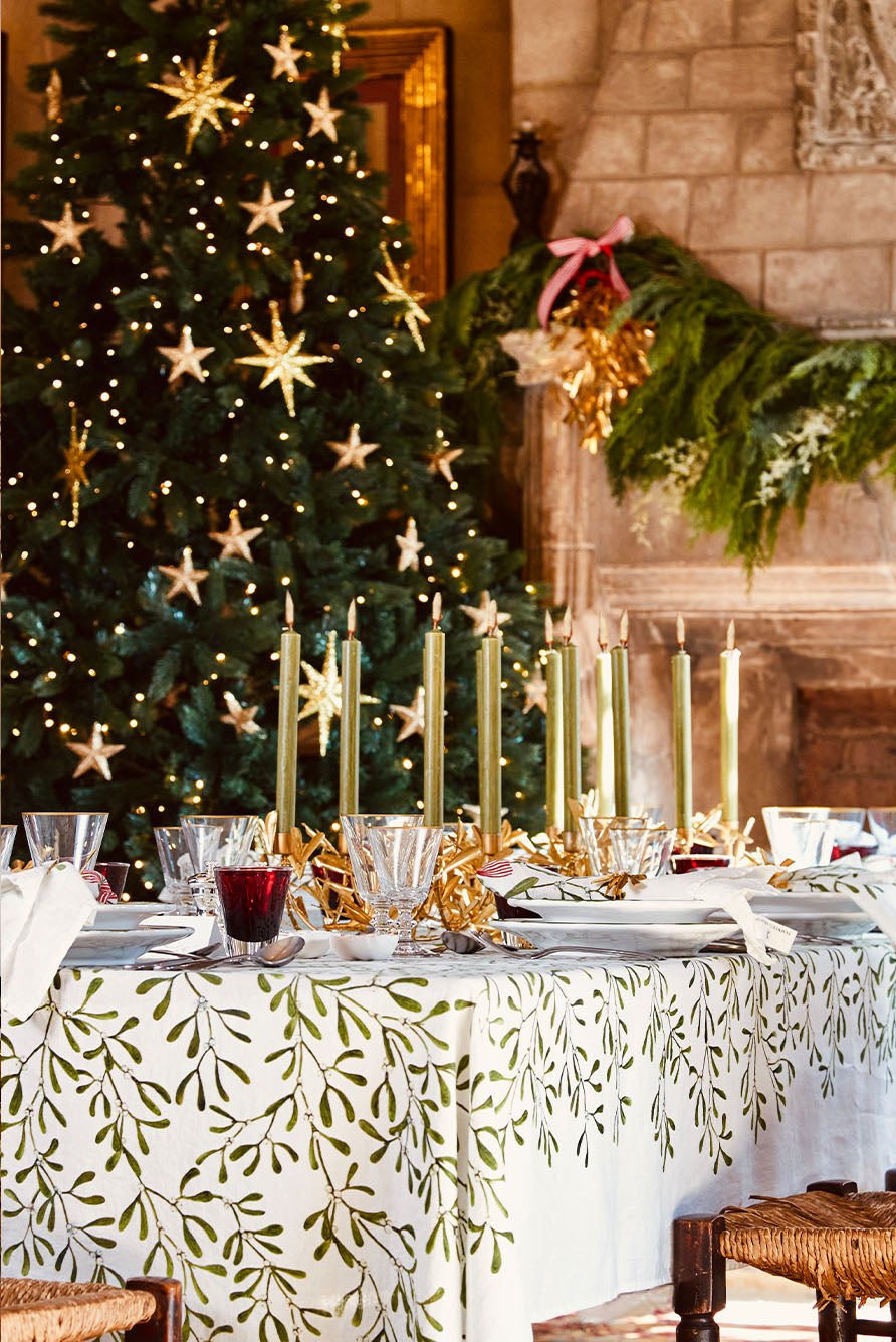 Summerill & Bishop Classic White Wine Glass With Gold Rim, 19cl