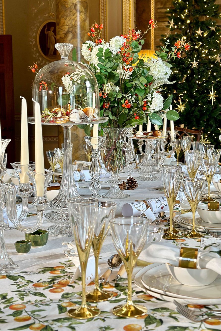 Gold Rim Green Pinch Pot, 7cm