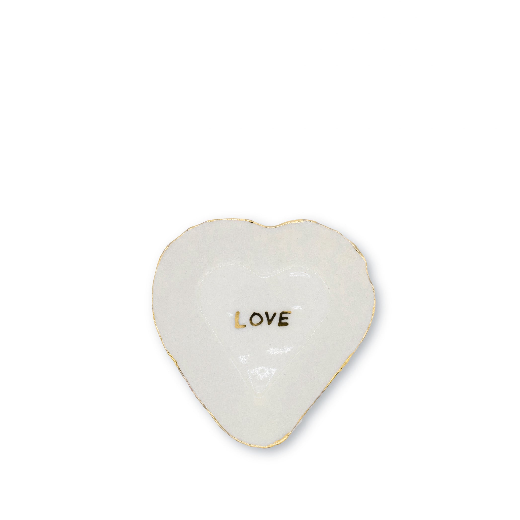HB Heart Shaped Bowl with LOVE, 10cm