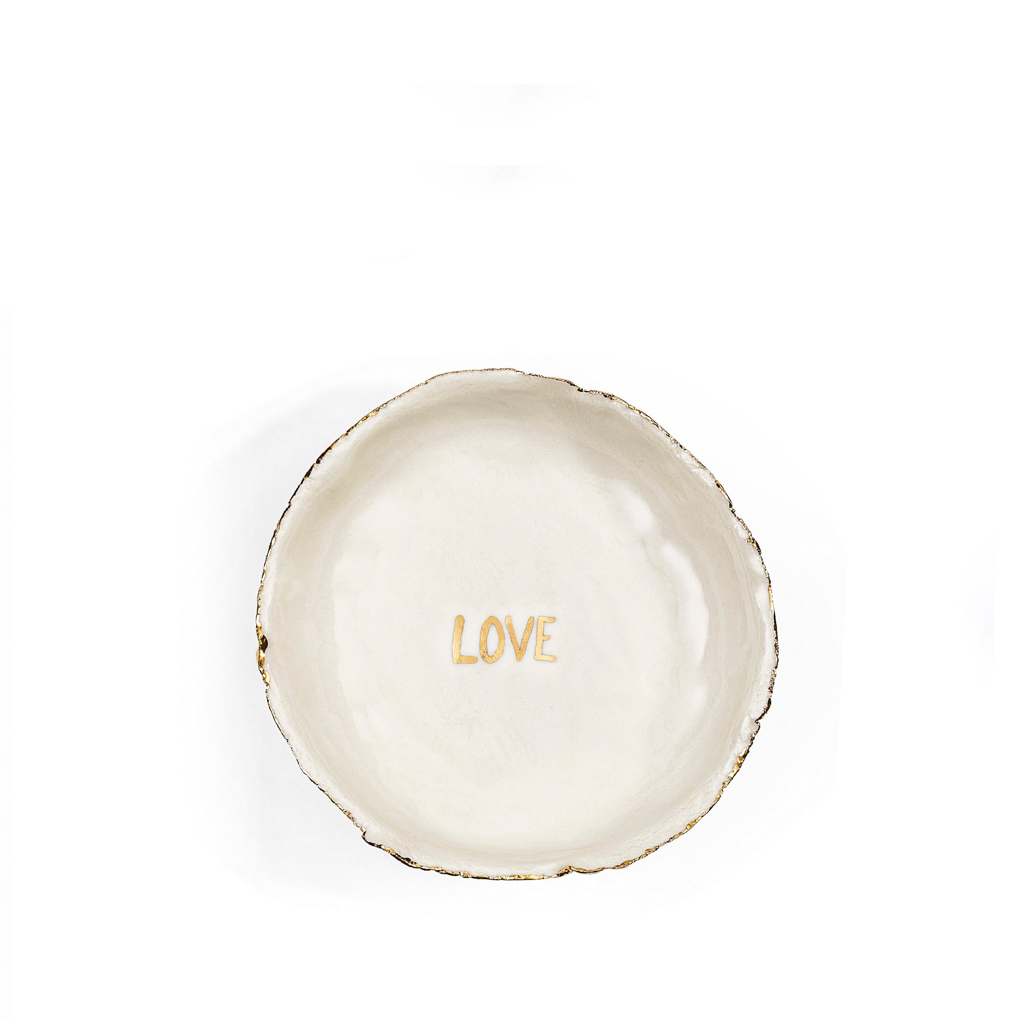HB 'LOVE' Jagged Bowl, 14cm