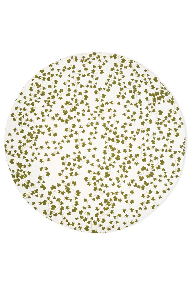 'Ivy' Round Linen Tablecloth, 260cm