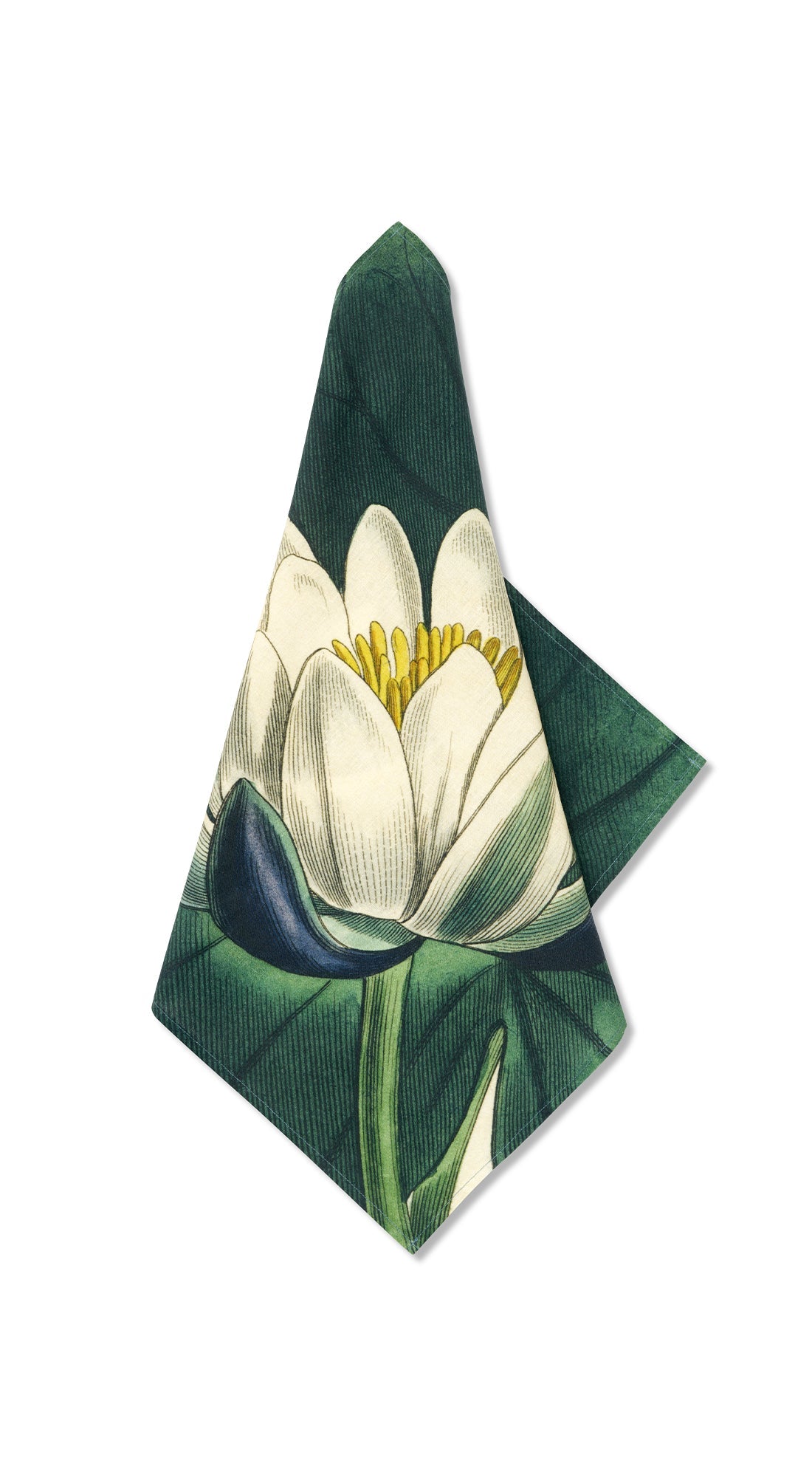S&B x John Derian 'Water Lily' Linen Napkin, 50x50cm