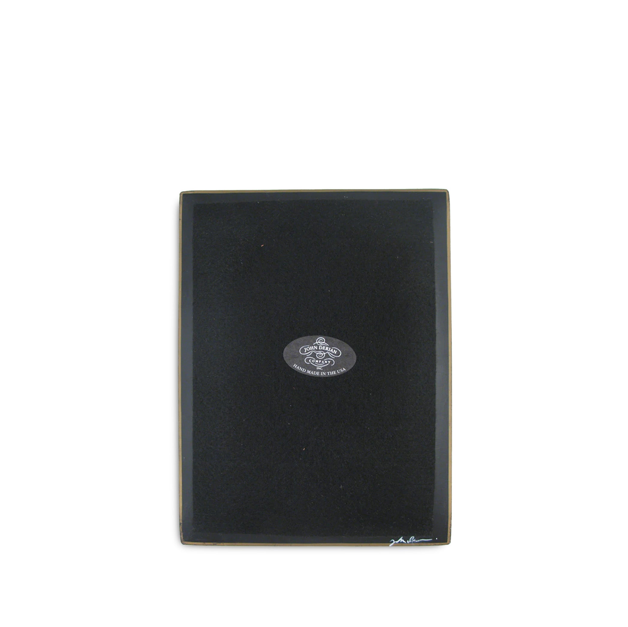 John Derian 'Yellow Water Lily' Rectangular Tray, 20 x 27cm