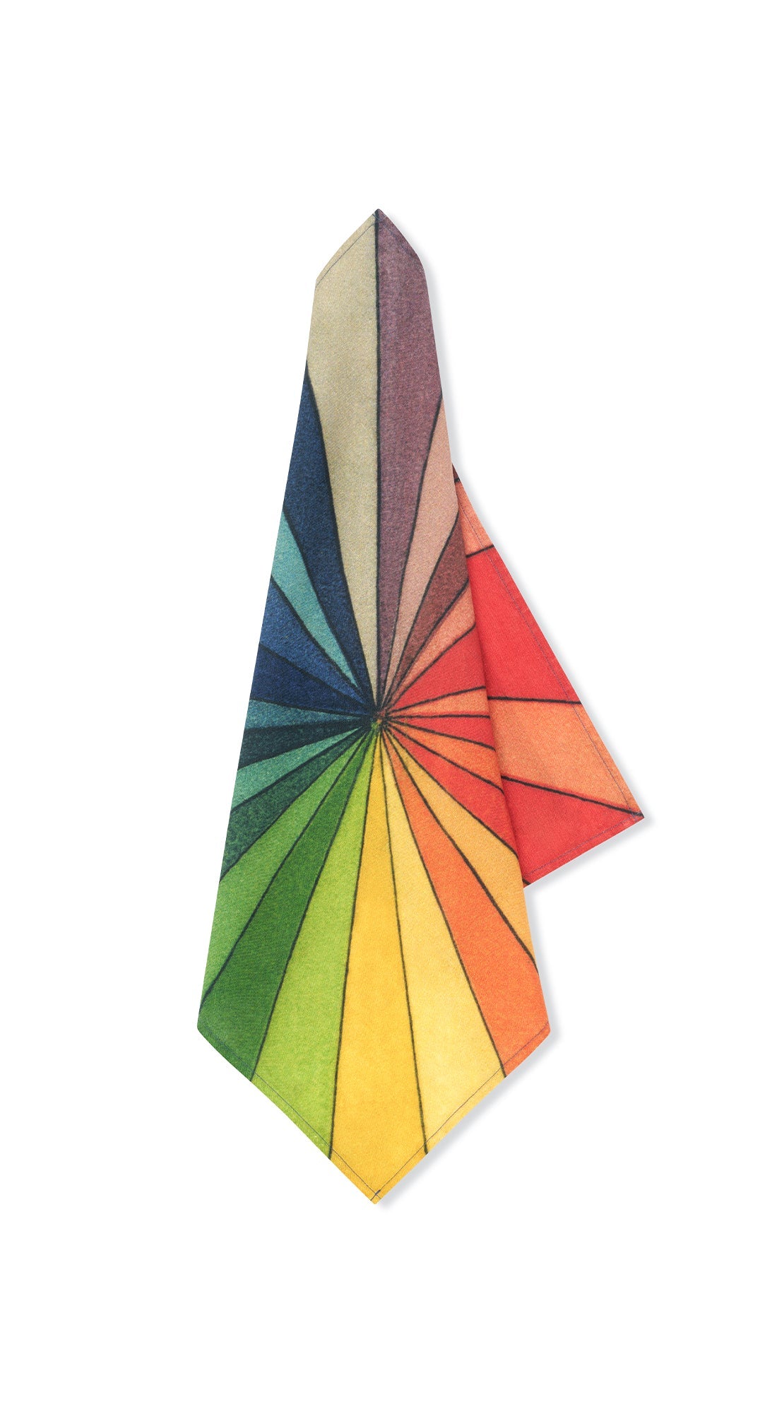 S&B x John Derian 'Colour Wheel' Linen Napkin, 50x50cm