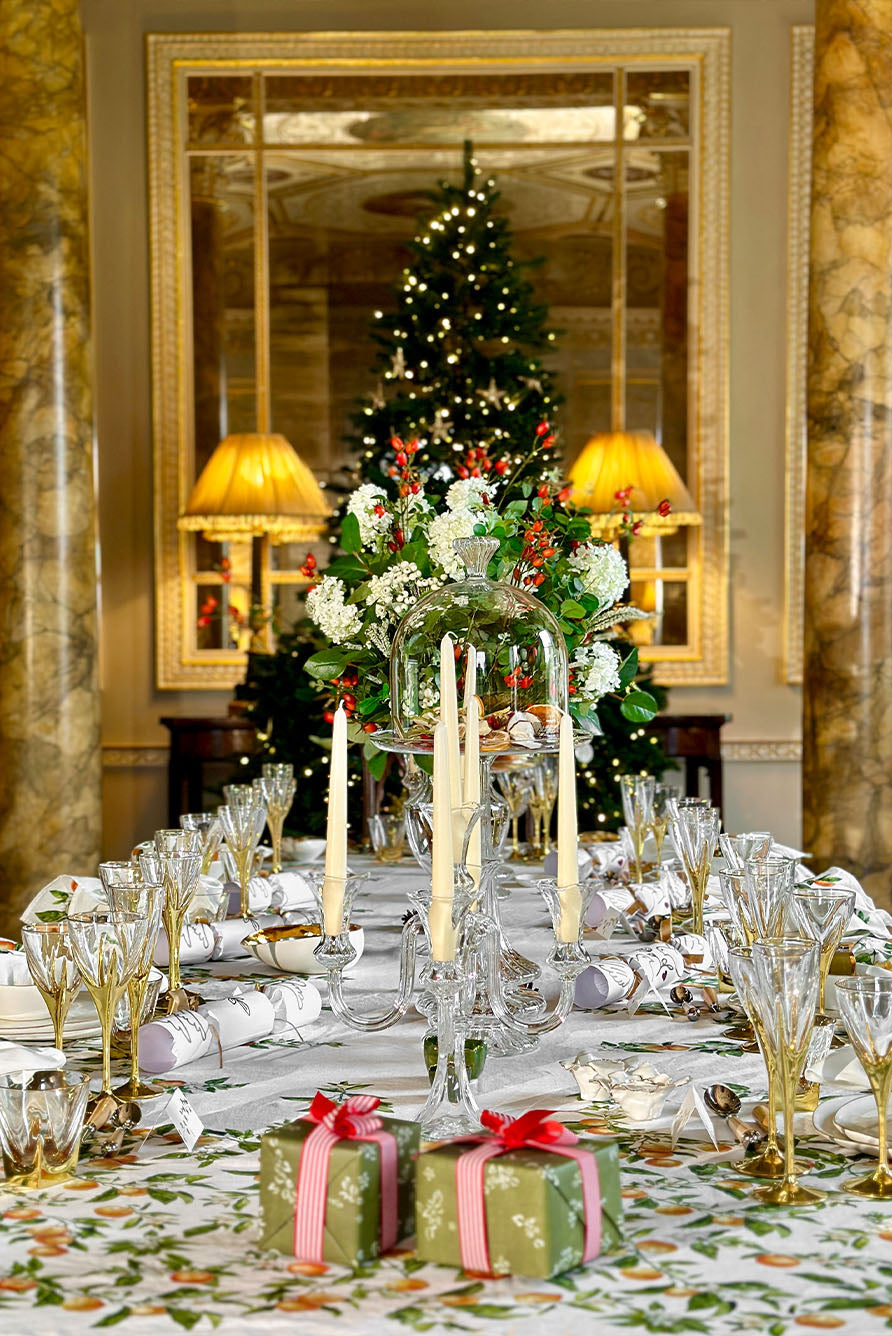 'L'Orangerie' Linen Tablecloth