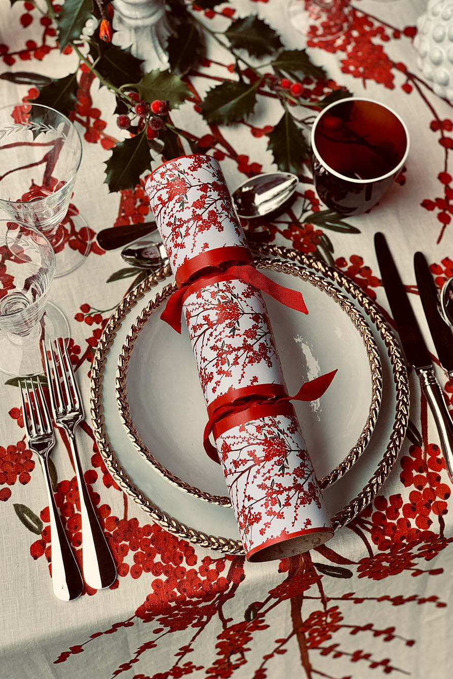'Les Airelles' Linen Tablecloth