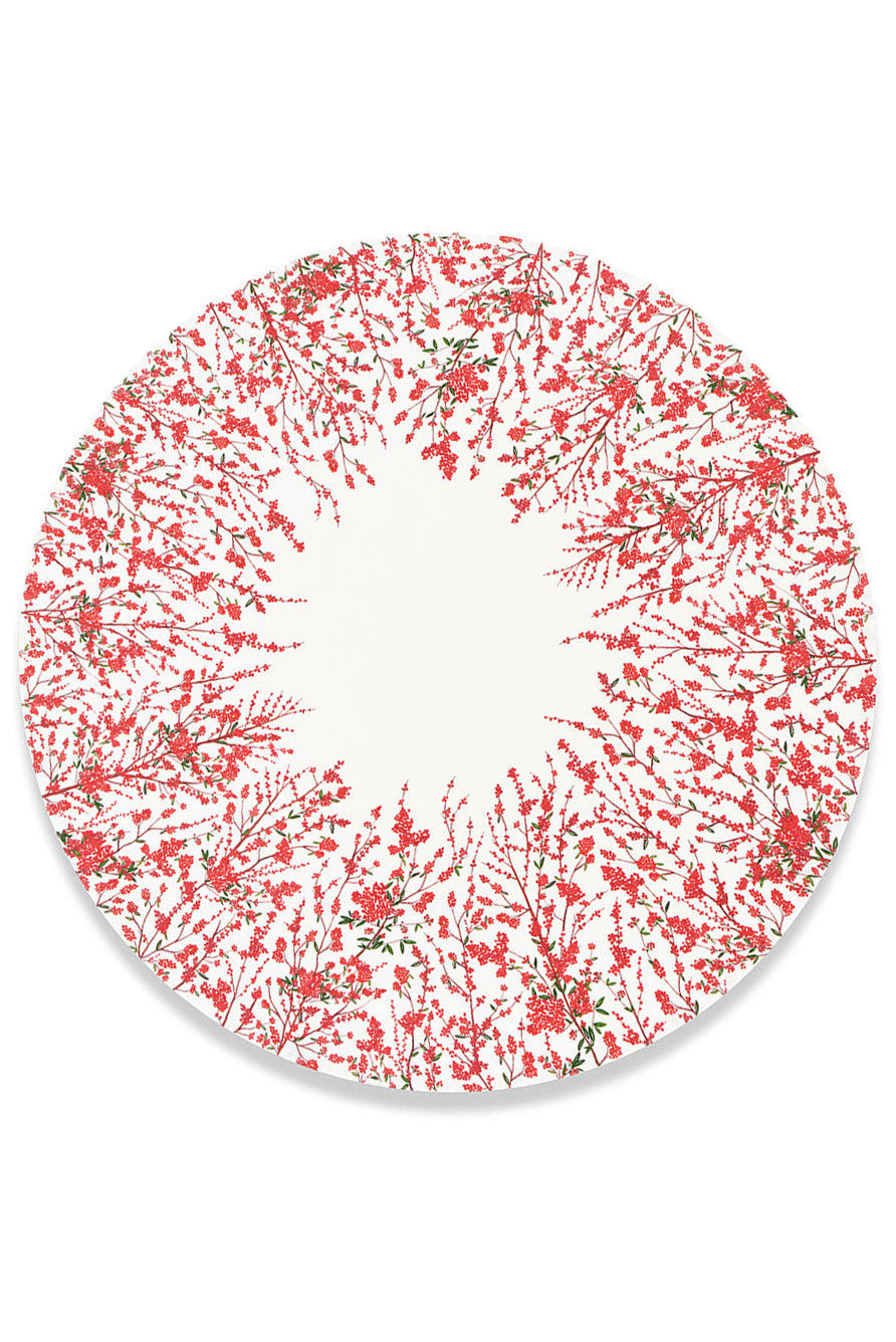 Les Airelles Round Linen Tablecloth, 260cm