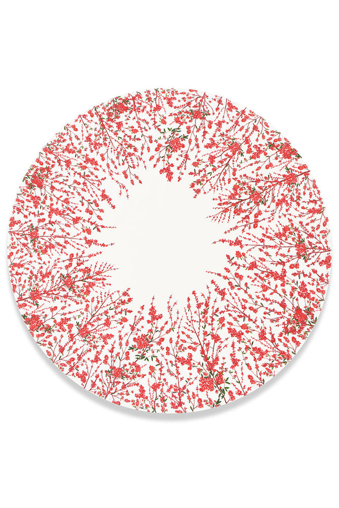 Les Airelles Round Linen Tablecloth, 260cm