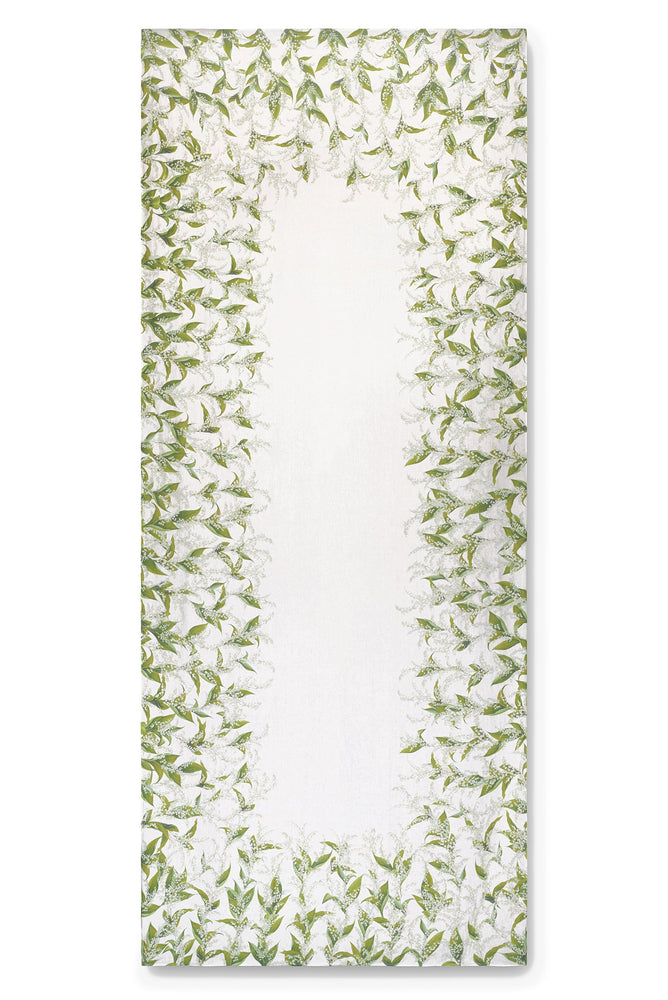 Lily of the Valley 'Muguet' Linen Tablecloth
