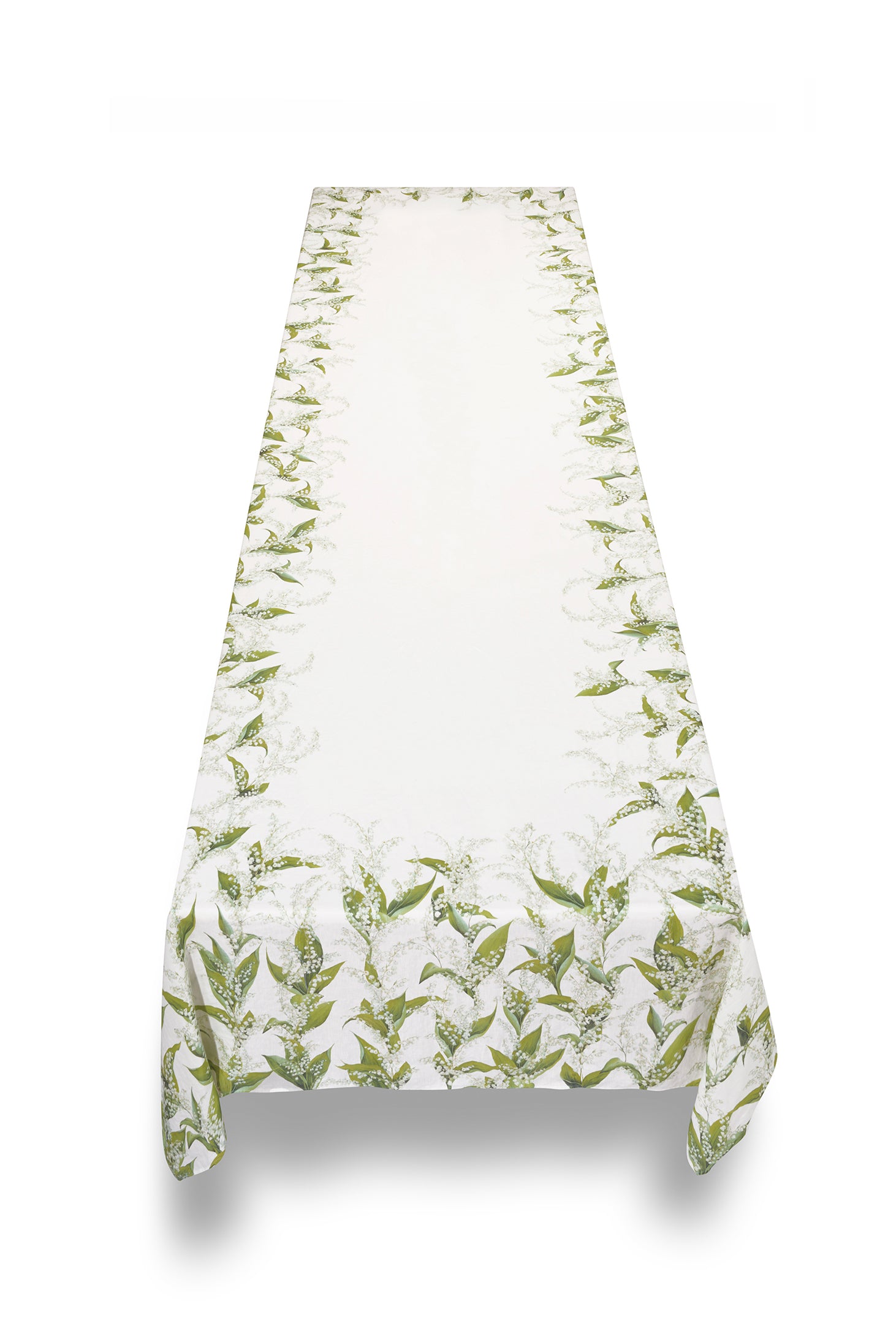 Lily of the Valley 'Muguet' Linen Tablecloth