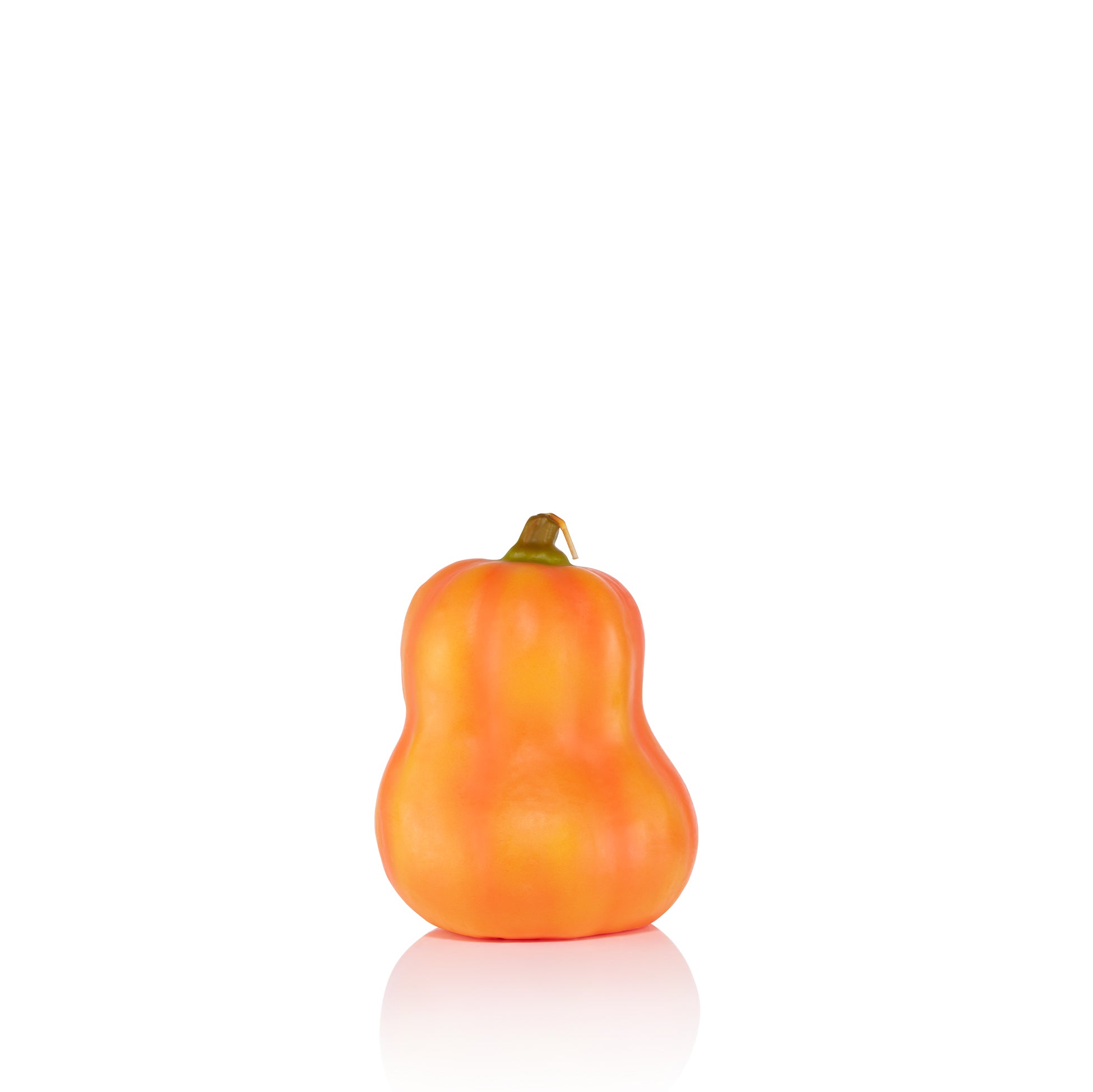 Long Pumpkin Decorative Candle, H.19 Ø12cm