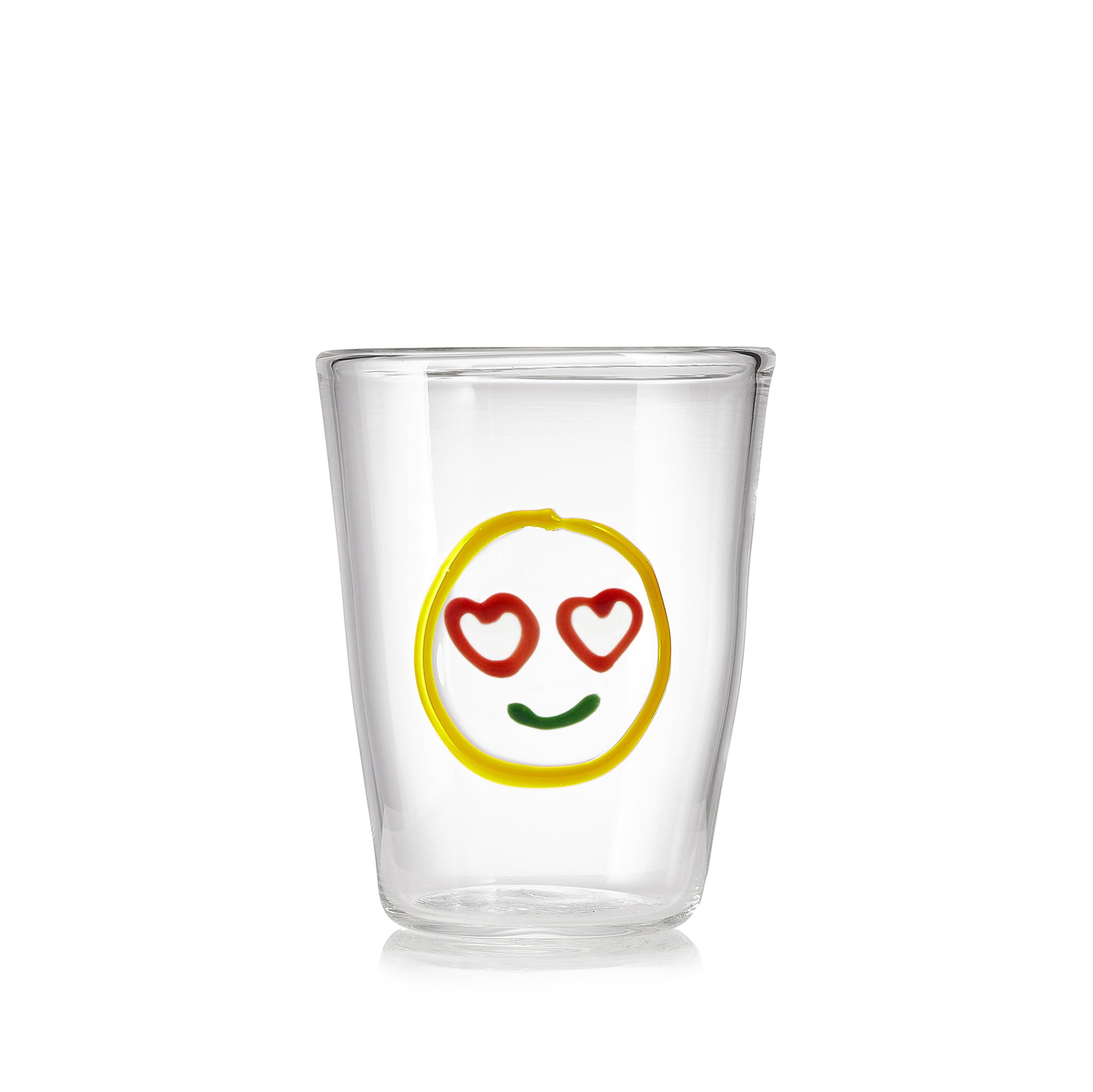 Handblown Glass 'Love' Mood Tumbler