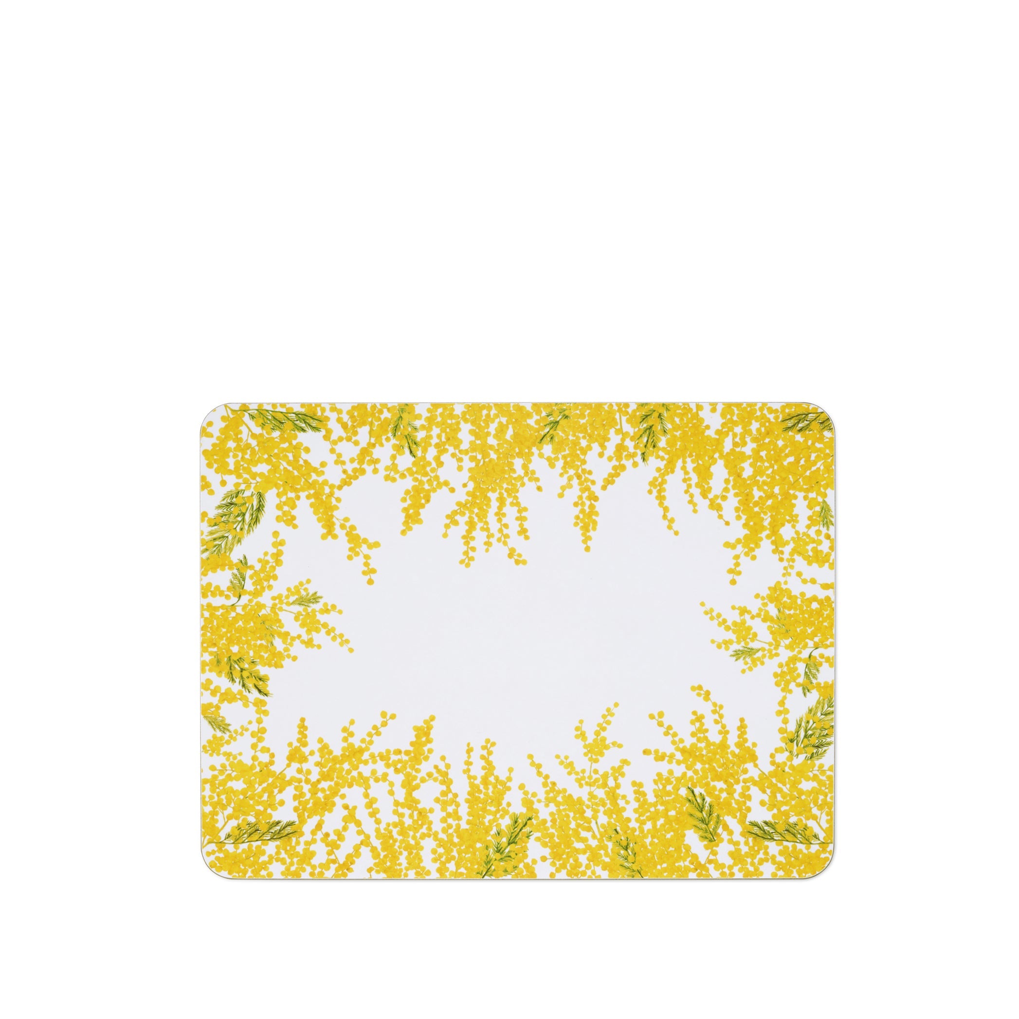 Mimosa Cork-Backed Placemat in Yellow