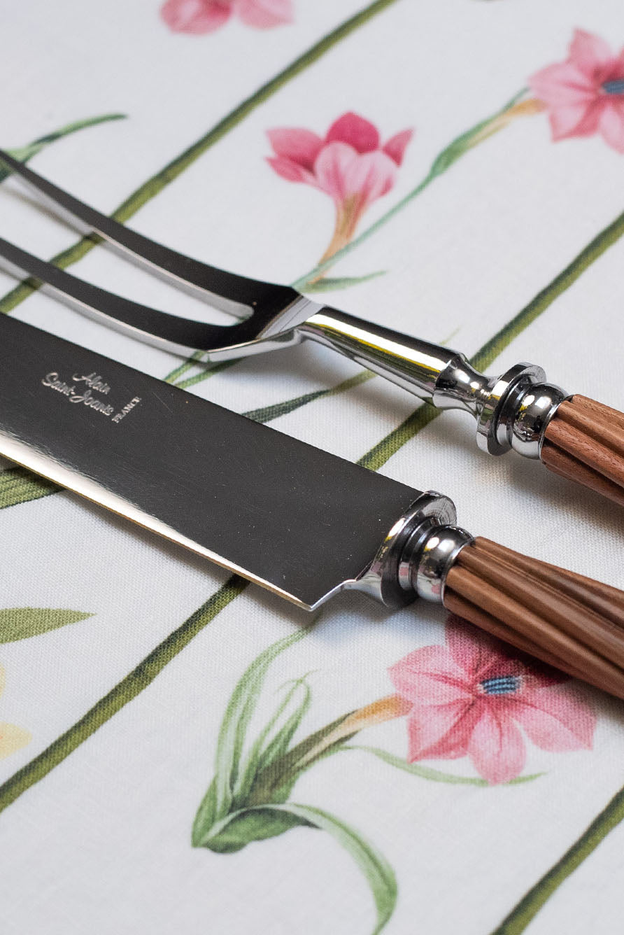 Montana Rosewood Stainless Carving Set