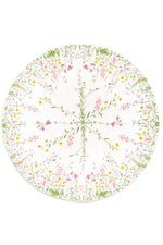 'Our June' Floral Linen Round Tablecloth, 260cm
