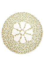 L'Orangerie Round Linen Tablecloth, 260cm