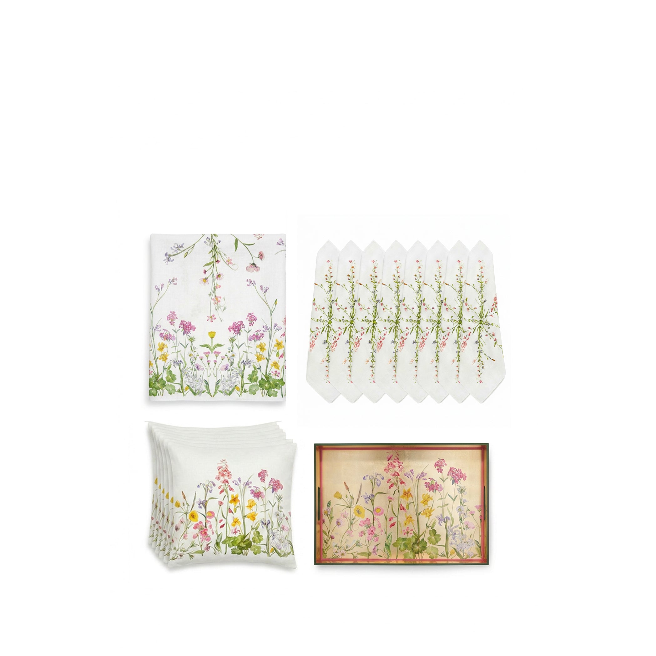 ‘Our June’ Tablescape Bundle - Table for 8 (300cm tablecloth)